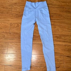 Light blue leggings